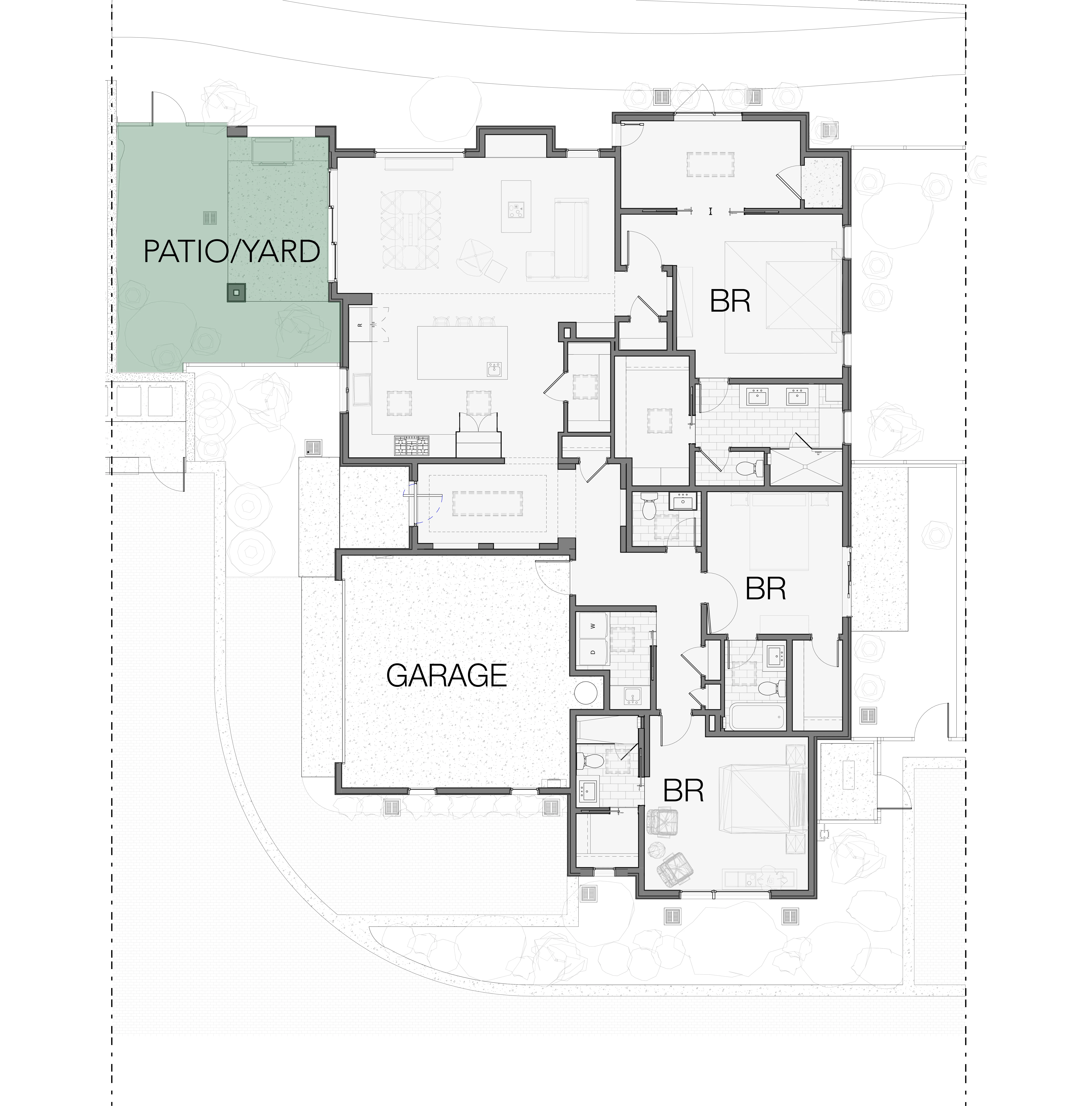 Home Three — floor plan