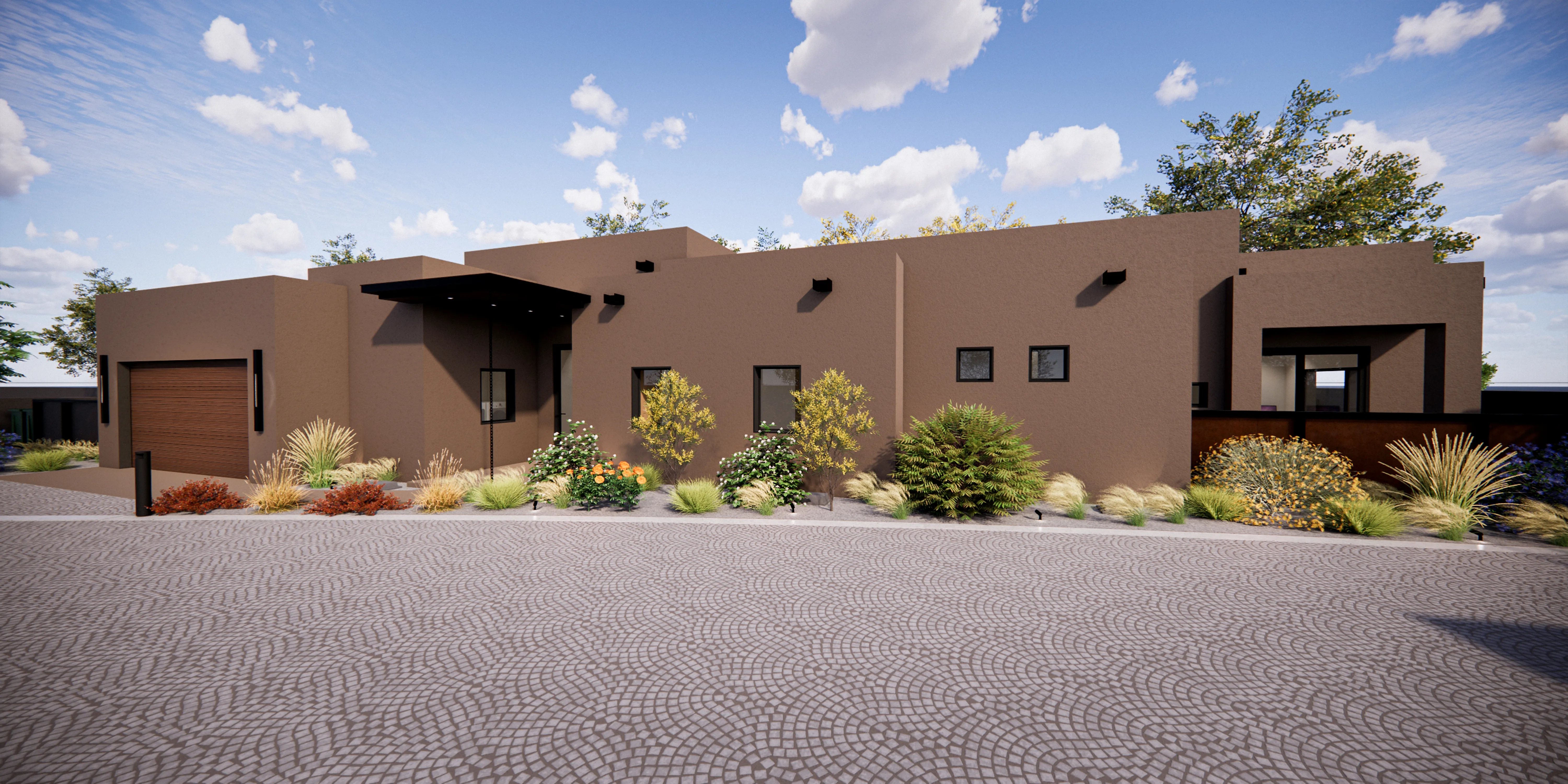 Rio Grande Boulevard corridor and cottonwood bosque